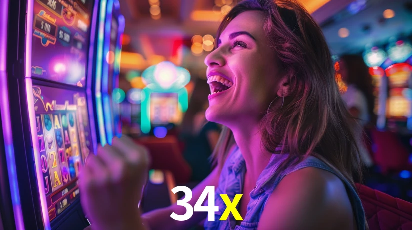34x: Jogos de Caça-Níqueis-Altas Recompensas, Roleta-Velocidade, Blackjack-Desafios Máximos